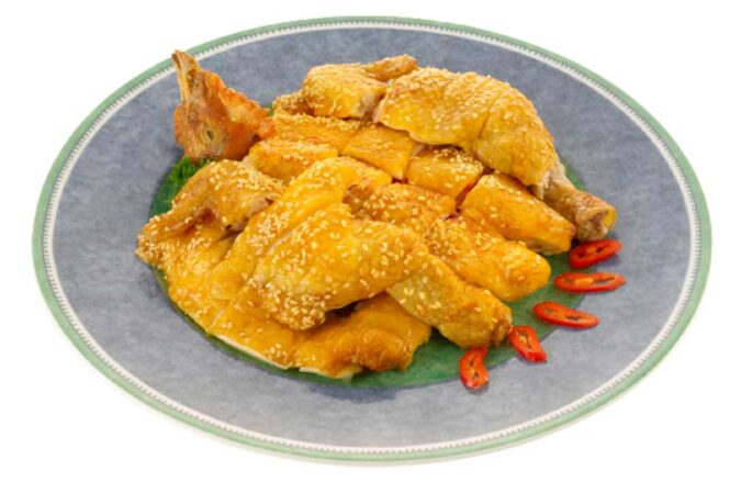 Sesame-Chicken-Baked-in-Salt-(Half)